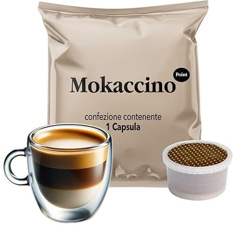 La Capsuleria MOKACCINO (50 Capsule) compatibili con Lavazza Espresso Point