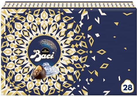 Perugina BACI  Cioccolatini fondenti ripieni al Gianduia, Scatola Regalo 350g