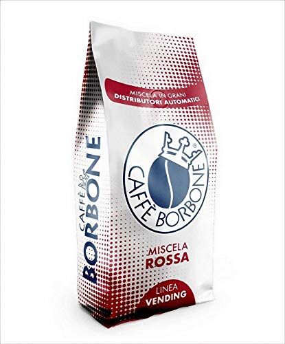 CAFFÈ BORBONE Borbone Caffè in Grani Chicchi Tostati Miscela Rossa Red 2Kg