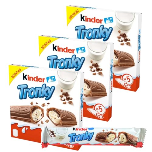 Generic Ferrero Kinder Tronky Nuovo Gusto 90g Confezione da 15 Snack Croccante