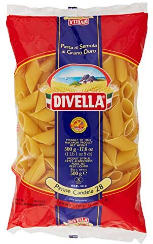 Divella Penne Dandela 28, Pasta di Semola di Grano Duro , 500 g