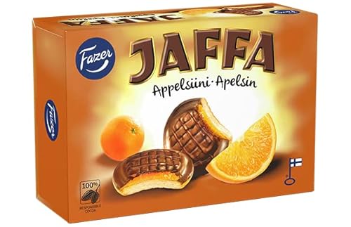 Fazer Jaffa Orange Chocolate 12 Kisten mit 300 g 127,2 Unzen