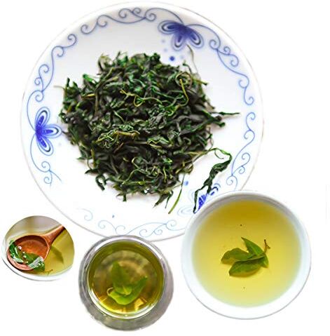 HELLOYOUNG Tè alle erbe cinese Tè Kuding biologico a foglie piccole Qingshanlvshui Nuovo fiore del tè (500g)