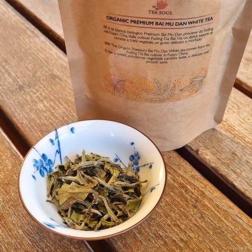 Tea Soul Tè Bianco Biologico Premium Bai Mu Dan 50 gr