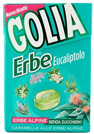 Generico Caramelle Golia Erbe Eucaliptolo Senza Zucchero 10 Astucci da 49 g