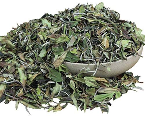 Generic Tè verde bianco fiore Tè Poney bianco sfuso in foglia Bai Mu Dan biologico Premium (50g)