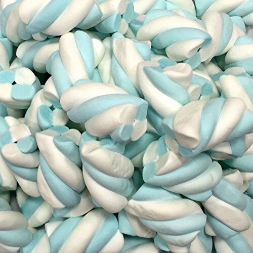 BVLGARI CARAMELLE MARSHMALLOW treccia bianco azzurra busta da 1kg