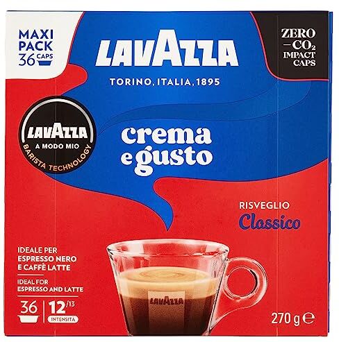 Lavazza Caffè A Modo Mio Crema e Gusto, Confezione da 36