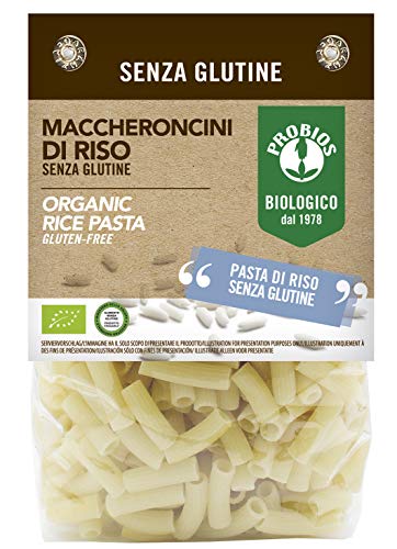 Probios Maccheroncini di Riso, Multicolore, 400 Gr