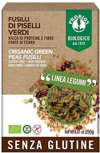 Probios Fusilli 100% Piselli Verdi 250 gr