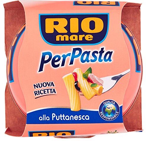 Rio Condimento per Pasta Puttanesca con Tonno, 160g