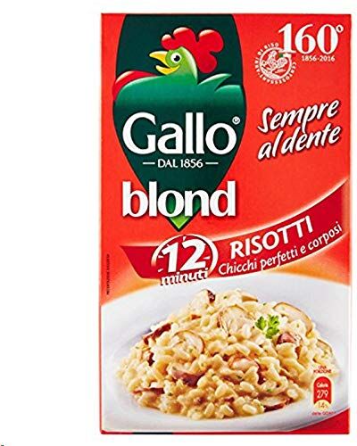 Riso Gallo 12 CONFEZIONI  BLOND RISOTTI 1KG PASTA INSALATE PRIMO CEREALI RISOTTI