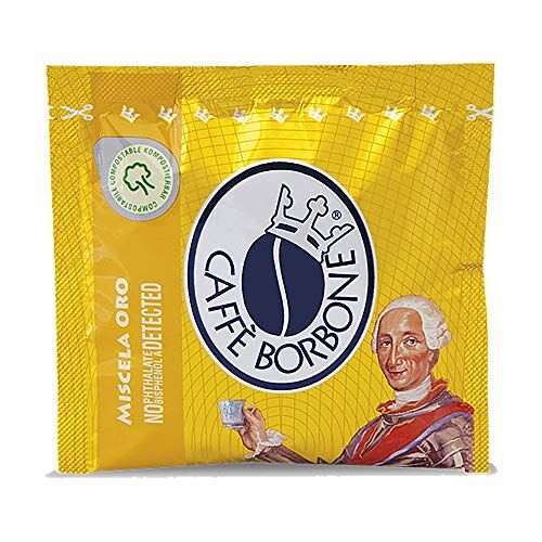 CAFFÈ BORBONE Cialda Compostabile, Miscela Oro 1500 Cialde Sistema ESE diametro >44 mm 1500 pz (10x150 pz)