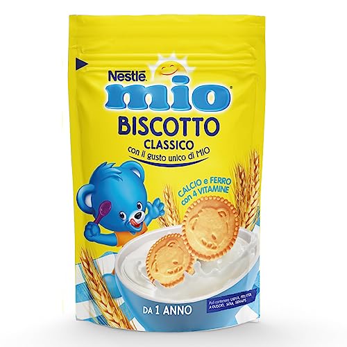 Mitac Biscotto gusto Classico da 12 mesi, 6 Sacchetti da 180 g (1.08k g)