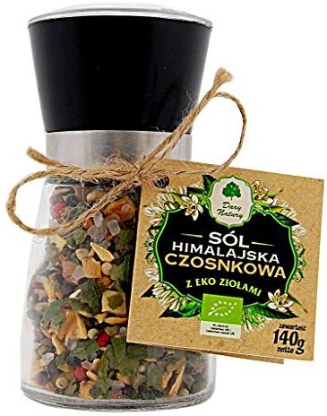 DARY NATURY Sale dell'Himalaya con erbe (in una smerigliatrice) BIO 140 g