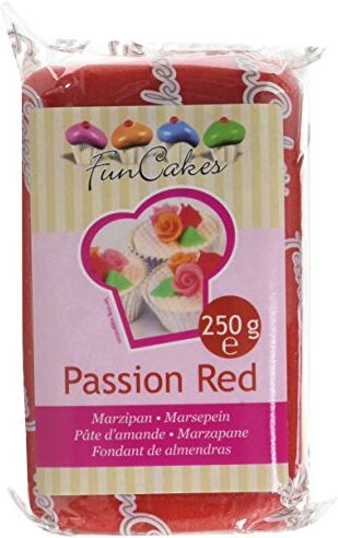 FunCakes Marzapane Rosso Passione confezione da 250 grammi