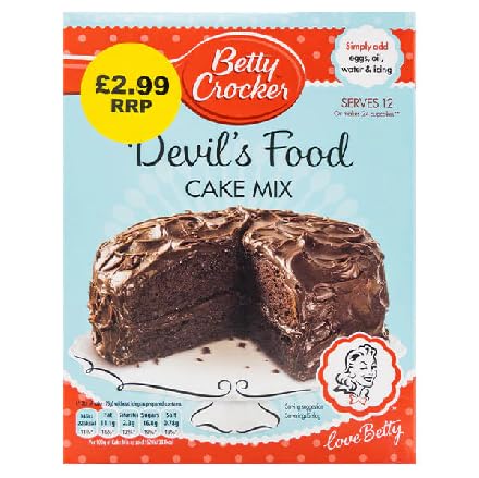 Generic DhaBetty Crocker Devils Food Cake Mix 4x425g