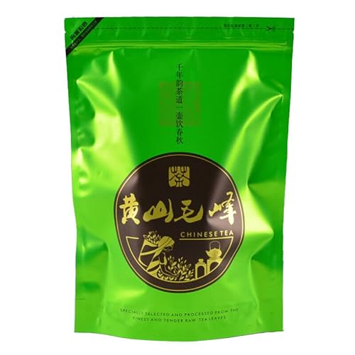 Generico Tè Maofeng Tè Verde Biologico Cinese Primaverile Mao Feng Buon Tè Verde Alimenti (500g)
