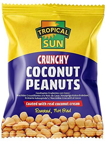 Generic SKTropical Sun Crunchy Coconut Peanuts 50g Box of 12