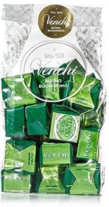 Venchi Cremini al Pistacchio, Cioccolatini in Sacchetto 300g Cioccolato Triplo Strato con Pasta di Pistacchio Senza Glutine