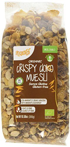 Probios Crispy Cioko Muesli 300 gr [confezione da 6], Senza glutine