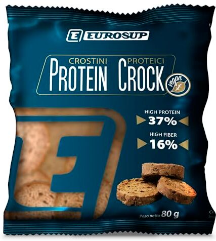 ProLabs PROTEIN CROCK Crostini Proteici 37% di proteine di SOIA 16% di fibre solo 21% di carbo – vegan