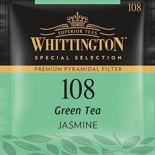 Lavazza Whittington Tea Premium Pyramidale Filter Green Tea Jasmine 108
