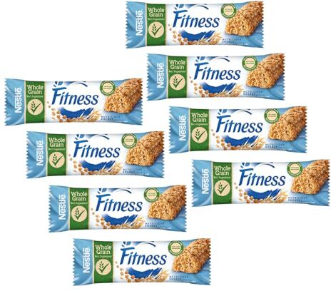 Nestlé Fitness Original Cereali   Barretta Cereali Colazione Frumento Integrale 8 Pezzo (188 Gr)