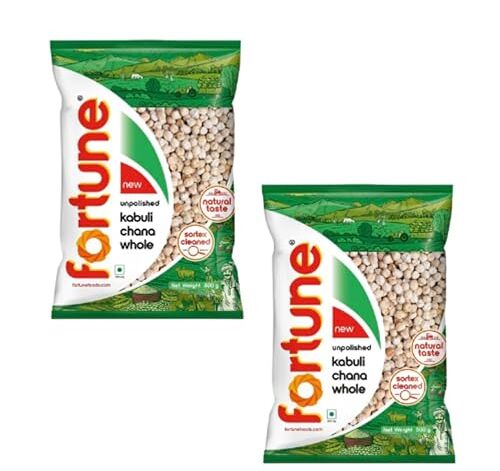 Generic Lenticchie della Fortuna (pacchetto da 2 x 500g) (White Chickpeas/Kabuli Chana)