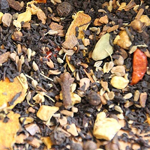 Tea Soul Infuso di Spezie con tè Chai e Curcuma 50g in barattolo Henry