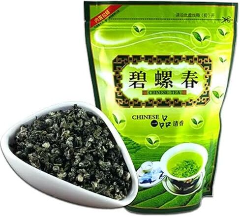 Generico Tè Verde Pi Lo Chun Buon Tè Cinese Biologico Biluochun Tè Primaverile Alla Lumaca Bi Luo Chun Cibo Verde (500g)