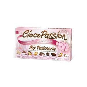 CRISPO Confetti Cioco Passion Mix Patisserie Rosa 1 Kg Gusti Assortiti