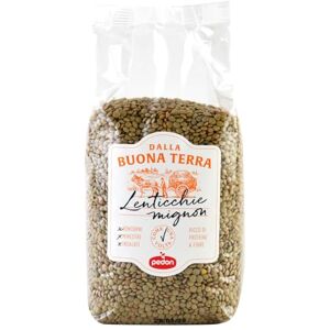 Pedon Dalla Buona Terra, Lenticchie Mignon, 1 kg x 8, Legumi Secchi Ricchi di Proteine e Fibre, Ideali per Insalate, Contorni e Minestre Pedon Dalla Buona Terra, Lenticchie Mignon, 1 kg x 8, Legumi Secchi Ricchi di Proteine e Fibre, Ideali per Insalate, Contorni e Minestre