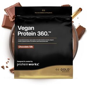 THE PROTEIN WORKS Protein Works Vegan Protein 360 – GOLD Innovation, Proteine Vegane, Miscela Multi-Proteica Premium 100% Vegetale, Shake a Basso Contenuto di Grassi e Calorie, Cioccolato Morbido, 33 Porzioni, 1kg THE PROTEIN WORKS Protein Works Vegan Protein 360 – GOLD Innovation, Proteine Vegane, Miscela Multi-Proteica Premium 100% Vegetale, Shake a Basso Contenuto di Grassi e Calorie, Cioccolato Morbido, 33 Porzioni, 1kg