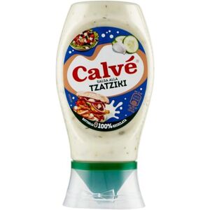 Calvé Salsa alla Tzaziki, 8 Pezzi da 250 ml, Salsa Tzaziki a Base di Cetrioli e Aglio, Ideale per Pinzimonio, Insalate, Carne e Pesce, Senza Coloranti, Senza Glutine, Vegano Calvé Salsa alla Tzaziki, 8 Pezzi da 250 ml, Salsa Tzaziki a Base di Cetrioli e Aglio, Ideale per Pinzimonio, Insalate, Carne e Pesce, Senza Coloranti, Senza Glutine, Vegano