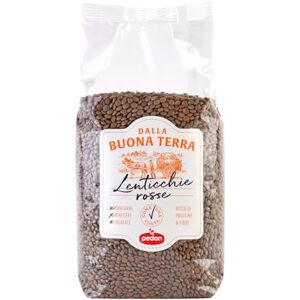 Pedon Dalla Buona Terra, Lenticchie Rosse Secche 1 kg x 8, Legumi Secchi Ricchi di Proteine e Fibre, Ideali per Contorni, Minestre e Insalate. Pedon Dalla Buona Terra, Lenticchie Rosse Secche 1 kg x 8, Legumi Secchi Ricchi di Proteine e Fibre, Ideali per Contorni, Minestre e Insalate.