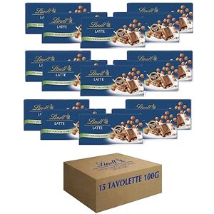Lindt Tavoletta Classica al Latte con Nocciole, formato 100g -15 pezzi Lindt Tavoletta Classica al Latte con Nocciole, formato 100g -15 pezzi