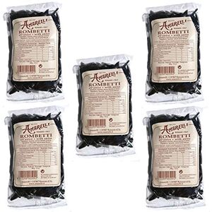 Amarelli 5x  Rombetti all'Anice 100gr -> 5 confezioni da 100gr ciascuna   Liquirizia Pura, 500gr in totale