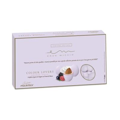 Confetti Maxtris Enzo Miccio Nuance Lilla, Yogurt Ai Frutti Di Bosco, 1000 Grammo Confetti Maxtris Enzo Miccio Nuance Lilla, Yogurt Ai Frutti Di Bosco, 1000 Grammo