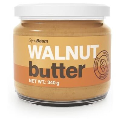 GymBeam Burro di Noci 100% Crema Noci Senza Olio di Palma o Zuccheri Aggiunti, Ricco di Fibre e Grassi Insaturi, Ideale per Pancakes e Frullati, 340 g GymBeam Burro di Noci 100% Crema Noci Senza Olio di Palma o Zuccheri Aggiunti, Ricco di Fibre e Grassi Insaturi, Ideale per Pancakes e Frullati, 340 g