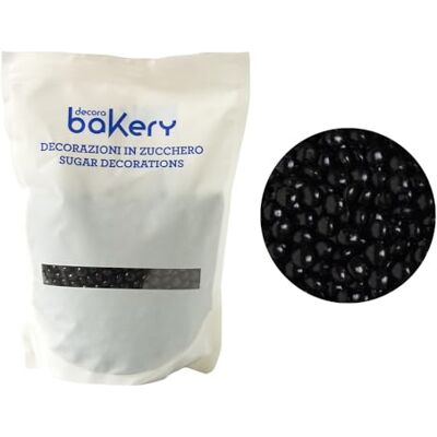 Decora - Mini Cioccolato Nere - Nero - 1kg - Decorazioni Decora - Mini Cioccolato Nere - Nero - 1kg - Decorazioni