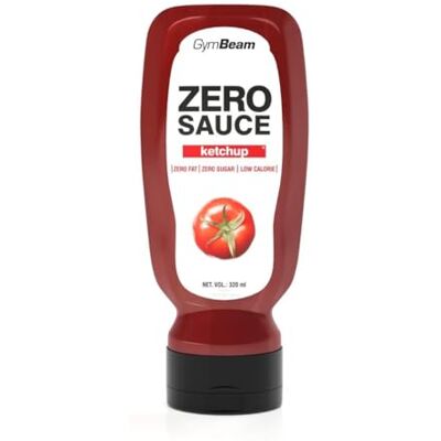 GymBeam Ketchup Zero 320 ml, Salsa Zero, Ketchup Senza Zucchero, Solo 9 Kcal per 100ml, Gusto Delizioso, Consistenza Cremosa, Ottimo con Verdure, Carne e Pasta, Pratica Confezione, Vegana GymBeam Ketchup Zero 320 ml, Salsa Zero, Ketchup Senza Zucchero, Solo 9 Kcal per 100ml, Gusto Delizioso, Consistenza Cremosa, Ottimo con Verdure, Carne e Pasta, Pratica Confezione, Vegana