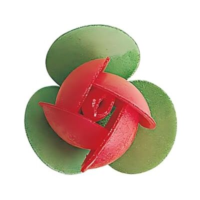 dekora Decorazioni commestibili per torte, Fiori di cialda in colore Rosso Ø 3cm fiori per torte commestibili, Senza glutine, senza lattosio e adatte ai Vegani 150 pezzi dekora Decorazioni commestibili per torte, Fiori di cialda in colore Rosso Ø 3cm fiori per torte commestibili, Senza glutine, senza lattosio e adatte ai Vegani 150 pezzi