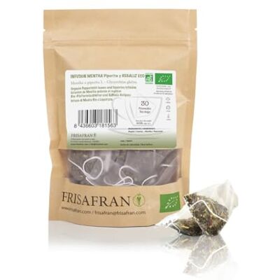 FRISAFRAN Infuso Di Liquirizia E Menta Bio 30Un 60g Digestivo Tè Naturale Liquirizia E Menta FRISAFRAN Infuso Di Liquirizia E Menta Bio 30Un 60g Digestivo Tè Naturale Liquirizia E Menta