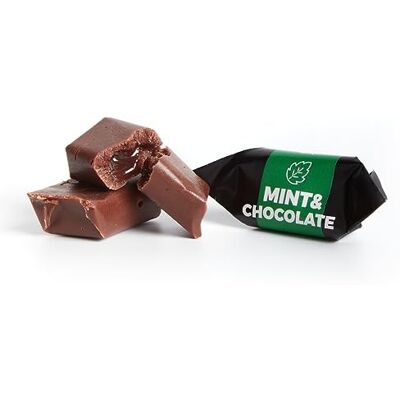 MR FUDGESTO Artisan Delicacies Caramelle Fudge Tradizionali Menta e Cioccolato Toffee Fresche Dolci Mr Fudgesto Scatola di Caramelle da 250g MR FUDGESTO Artisan Delicacies Caramelle Fudge Tradizionali Menta e Cioccolato Toffee Fresche Dolci Mr Fudgesto Scatola di Caramelle da 250g
