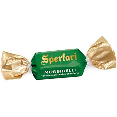 Sperlari Torroncini Morbidelli al Pistacchio Senza Glutine 1Kg Sperlari Torroncini Morbidelli al Pistacchio Senza Glutine 1Kg