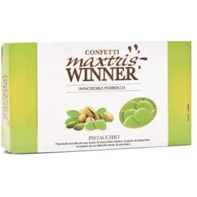 Confetti Maxtris Italiani Di MANDORLA, Winner, PISTACCHIO Confetti Maxtris Italiani Di MANDORLA, Winner, PISTACCHIO