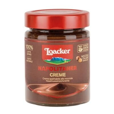 Loacker Crema Spalmabile Napolitan Creme Nocciola 290 g Nocciole Italiane Loacker Crema Spalmabile Napolitan Creme Nocciola 290 g Nocciole Italiane