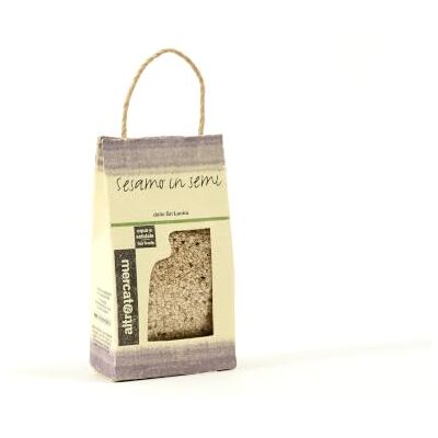 Altromercato – Semi di sesamo dallo Sri Lanka – Sapore pieno e nocciolato – In confezione di carta artigianale – Per insalate, pane, dolci e ricette vegetariane – 100 g Altromercato – Semi di sesamo dallo Sri Lanka – Sapore pieno e nocciolato – In confezione di carta artigianale – Per insalate, pane, dolci e ricette vegetariane – 100 g