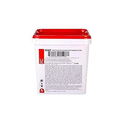 Modecor Pasta di zucchero POP bianca 5 Kg per copertura Modecor Pasta di zucchero POP bianca 5 Kg per copertura